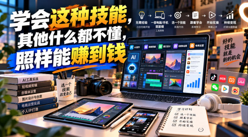 某公众号付费文章：学会这种技能，其他什么都不懂，照样能賺到钱-蜗牛学社